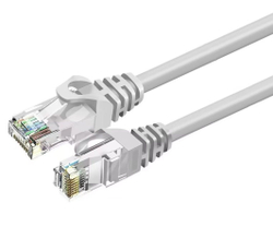 Fotoja e Kabllo rrjeti ZOY Ethernet Cat. 6a UTP CCA, 2m, e hirtë