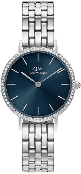 Fotoja e Orë për femra Daniel Wellington, e argjendtë
