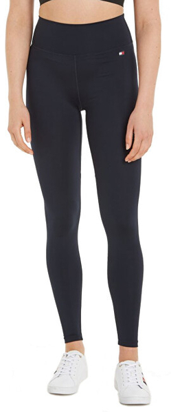 Fotoja e Gete për femra Tommy Hilfiger Slim Fit Leggings, S, të zeza