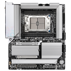 Fotoja e Pllakë amë Gigabyte TRX50 AERO D, E-ATX, sTR5, DDR5, e zezë