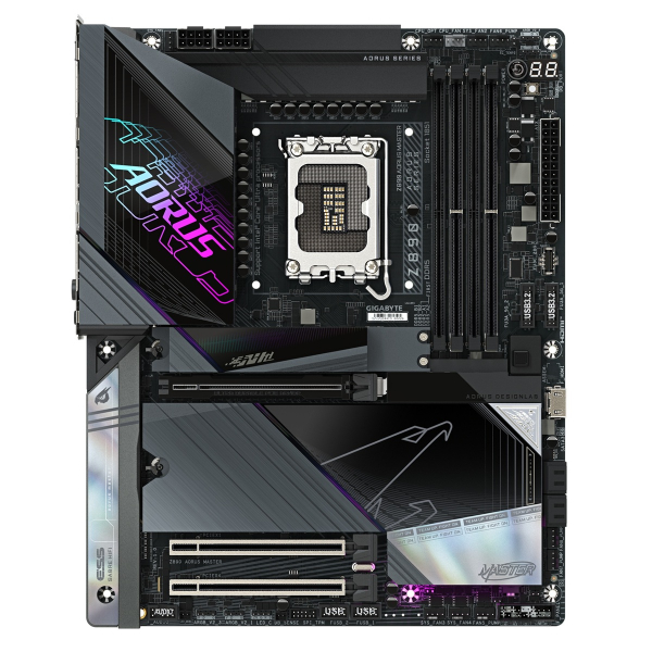 Fotoja e Pllakë amë Gigabyte Z890 AORUS MASTER, ATX, LGA 1851, DDR5, e zezë