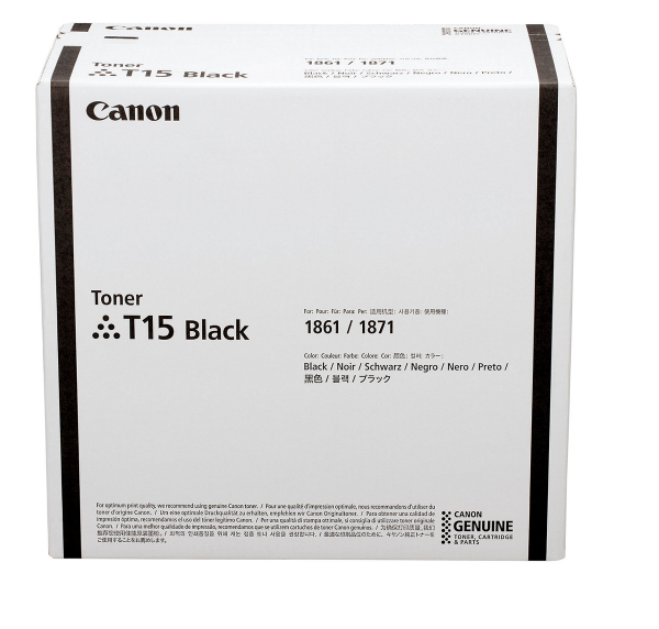 Fotoja e Toner Canon T15, i zi
