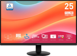 Fotoja e Monitor MSI Pro MP252L 24.5", Full HD, 100Hz, i zi