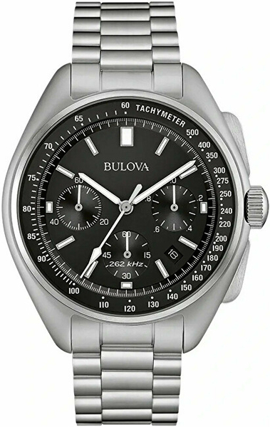 Fotoja e Orë dore Bulova Lunar Pilot, e argjendtë