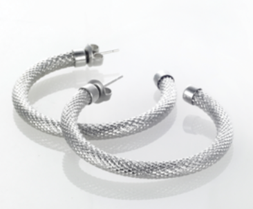 Fotoja e Vathë Storm CARTEL EARRING SILVER