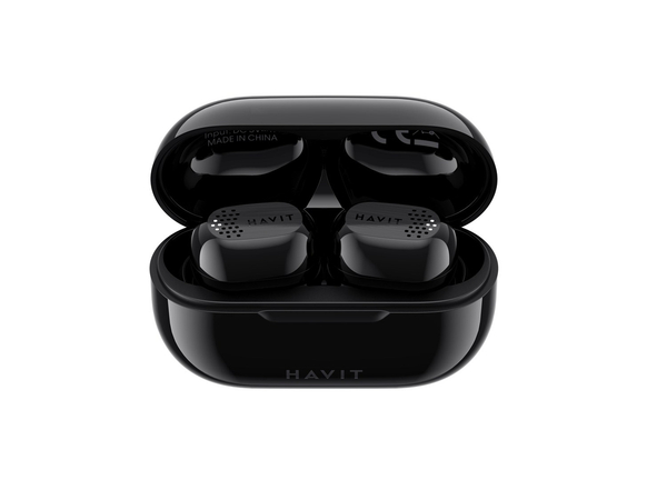 Fotoja e Dëgjuese Havit TW925 - TWS wireless, të zeza