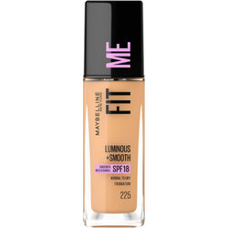 Fotoja e Krem pudër e lëngshme Maybelline Fit Me Luminous + Smooth Foundation, no. 225, Medium Buff, 30ml