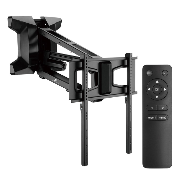 Fotoja e Mbajtëse për TV Maclean MC-891, 37-70", 35kg, VESA 600x400, Elektrike, e zezë