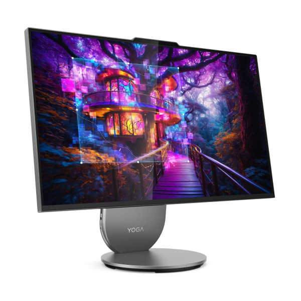 Fotoja e Monitor Lenovo PC AIO Yoga 27IAH10, 27'', 2560x1440, Integrated Intel Arc 140T GPU, i hirtë