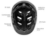 Fotoja e Helmetë Rockbros, e zezë TS-56BK, Picture 2