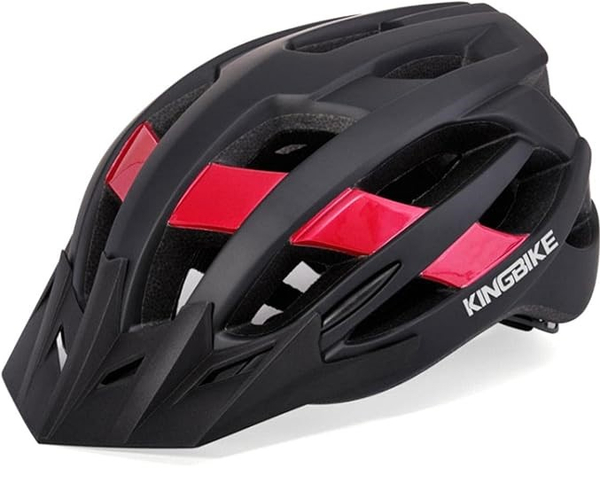 Fotoja e Helmetë Batfox, e zezë / kuqe H600-1
