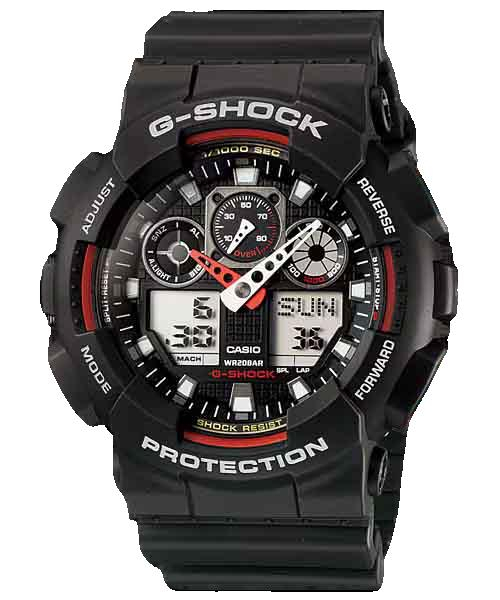 Fotoja e Orë dore për meshkuj G-SHOCK GA-100-1A4ER