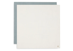 Fotoja e Mbulesa te holla muslin 115x115cm  Sea Green/Ivory - 2 Pack
