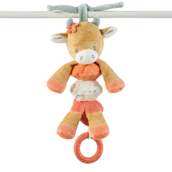 Fotoja e Loder vibruse Cow Mila- 25 cm - Dark warm beige
