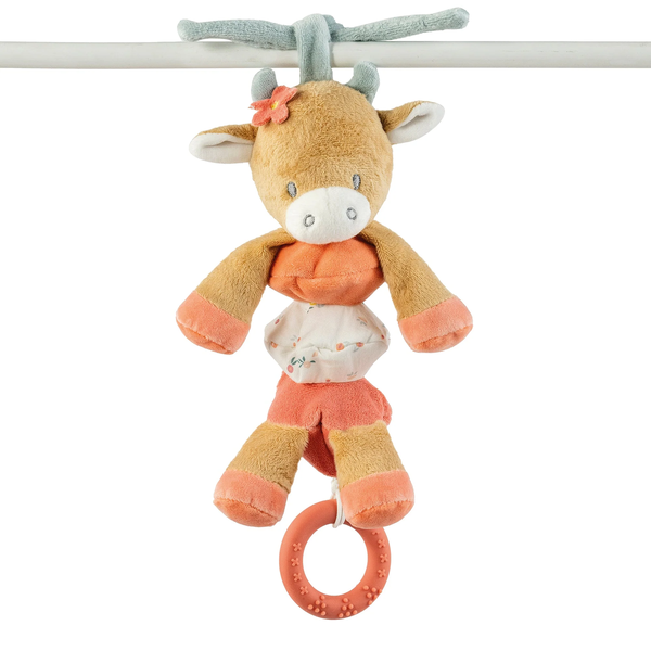 Fotoja e Loder vibruse Cow Mila- 25 cm - Dark warm beige