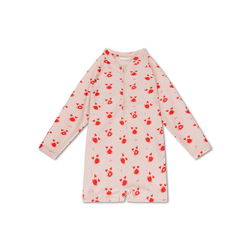Fotoja e Swimsuit për djem Beige/Red | Crabby | | 74/80
