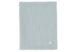 Fotoja e Batanije Muslin 75x100cm Jacquard - Sea Green