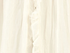 Fotoja e Perde per krevet bebesh- Vintage 155cm Ruffle - Ivory, Picture 2