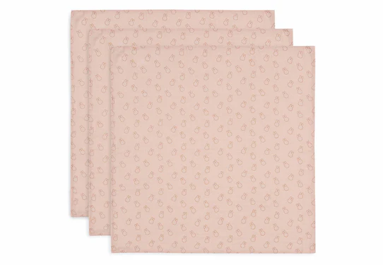 Fotoja e Mbulesa te holla muslin 70x70cm  Miffy Silhouettes - Wild Rose (3pack)