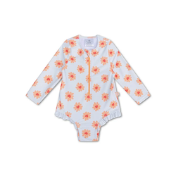 Fotoja e Swimsuit | Floral Love | shumëngjyrëshe për vajza me mëngë të gjata 86/92