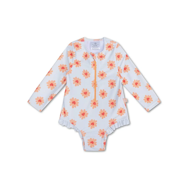 Fotoja e Swimsuit | Floral Love | shumëngjyrëshe për vajza me mëngë të gjata 86/92