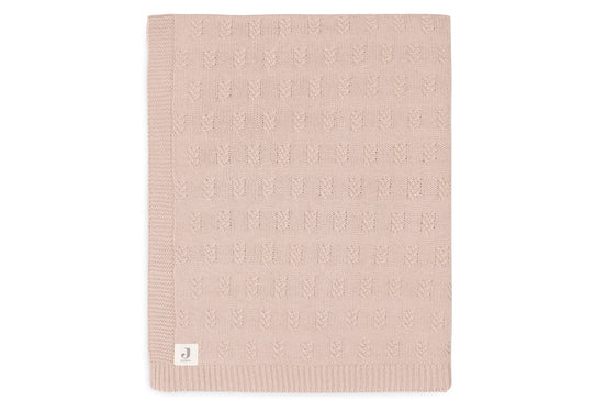 Fotoja e Plaf per bebe 75x100cm Grain Knit - Wild Rose