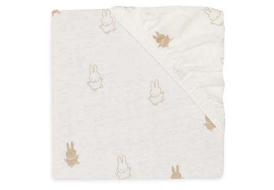 Fotoja e Qarqaf shtrati 60x120cm Happy Miffy - Nougat