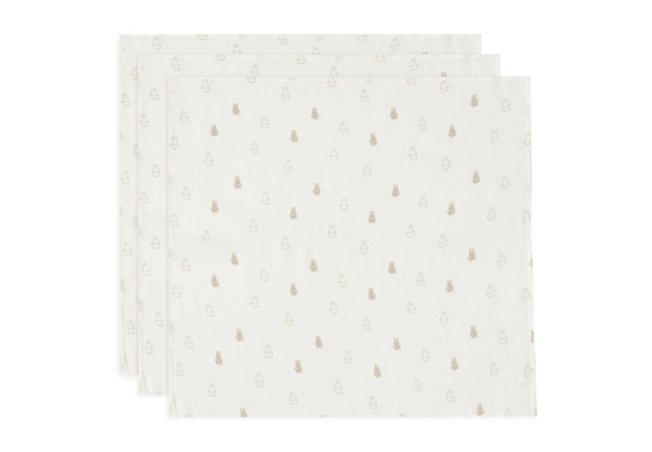 Fotoja e MBULESA TE HOLLA MUSLIN70x70cm Happy Miffy Nougat (3pack)