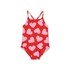 Fotoja e Swimsuit | Hearts Red | për vajza pa mëngë  146/152, Picture 1