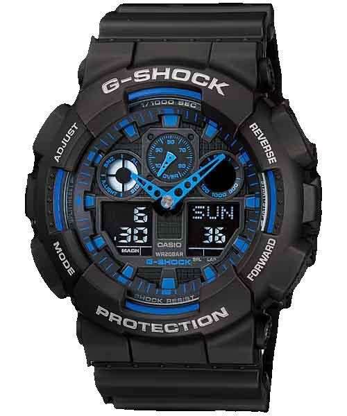 Fotoja e Orë dore për meshkuj G-SHOCK GA-100-1A2ER