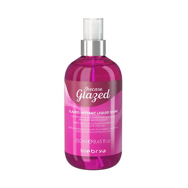 Fotoja e Balsam i lëngshëm Inebrya Shecare Glazed Instant Liquid Shine, 250 ml