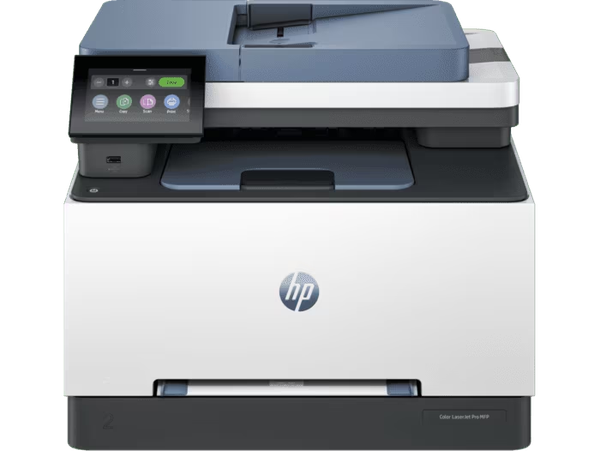 Fotoja e Printer HP LaserJet Color Pro MFP 3303sdw, i bardhë/kaltër