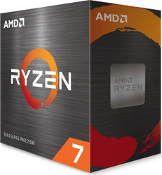 Fotoja e Procesor AMD Ryzen 7 5700X, 8 bërthama, 16 thread-e, 3.4-4.6 GHz, i zi
