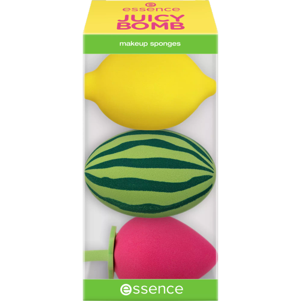 Fotoja e Sfungjera Essence Juicy Bomb Party, 01 Fruity Fusion, 3 copë