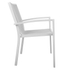 Fotoja e Karrige aluminum BRONCA HM5130.01 54,2x59x83,5 cm, e bardhë, Picture 4