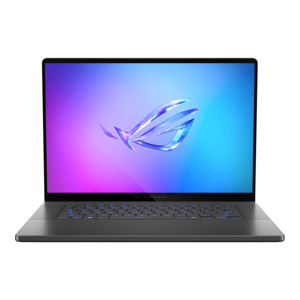 Fotoja e Laptop ASUS ROG Zephyrus G16 16", Intel Core Ultra 9 285H, RTX 5060, 32 GB RAM, 1 TB SSD, i hirtë