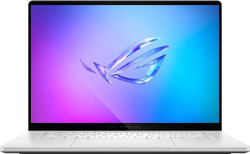 Fotoja e Laptop ASUS ROG Zephyrus G16 16″, Intel Core Ultra 9 285H, RTX 5060, 32 GB RAM, 1 TB SSD, i bardhë