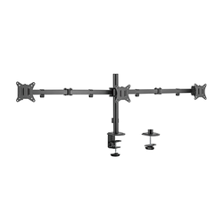 Fotoja e Mbajtëse tavoline për monitor Gembird MA-D3-01, 17"-27", 7 kg, e zezë