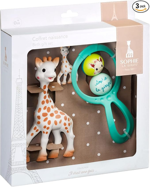 Fotoja e Seti Sophie la Girafe – Rraketakja & Varësja e Çelësave