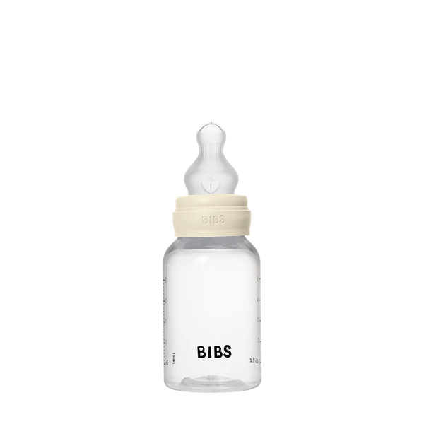 Fotoja e Shishja BIBS, versioni i lehtë BPA-FREE PP Ivory 150ml