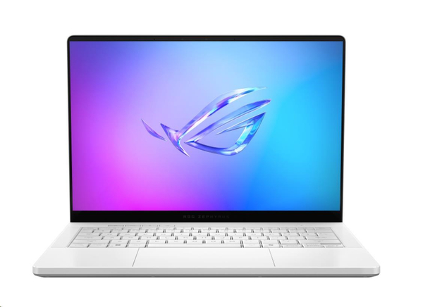 Fotoja e Laptop ASUS ROG Zephyrus G14 14" AI9-HX370, 32GB RAM, 1TB SSD, Radeon + RTX, i bardhë