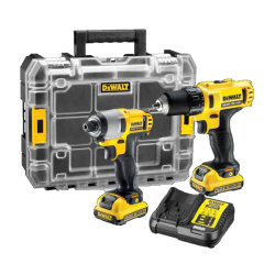 Fotoja e Set shpuese DeWALT Kit Twin,12V, 2.0Ah, e verdhë/zezë