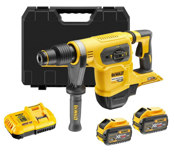 Fotoja e Burmashinë me bateri DeWALT FLEXVOLT, 2x54V, 9.0 Ah, e verdhë