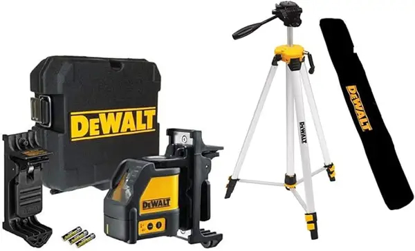 Fotoja e Laser me vijë DeWALT vertikal dhe horizontal+trekëmbësh