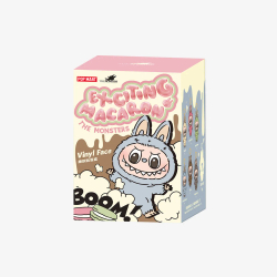 Fotoja e Pelush Pop Mart Labubu The Monsters Exciting Macaron