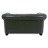 Fotoja e Divan 2 ulëse Chesterfield, PU, 150×90×72 cm (HM3010.08), gjelbër, Picture 4