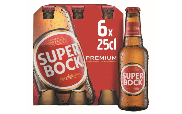 Fotoja e Pako me 6 birra Super Bock, 6x 0.25ml