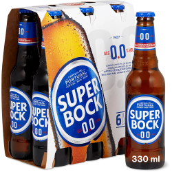 Fotoja e Pako me 6 birra joalkoolike Super Bock, 6x 0.33ml