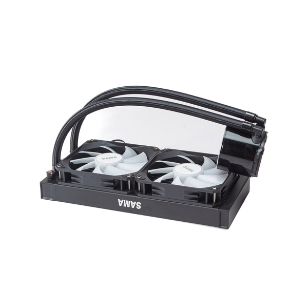 Fotoja e Ventilator Ftohës Me Ujë Për Kompjuter SAMA T240MM black