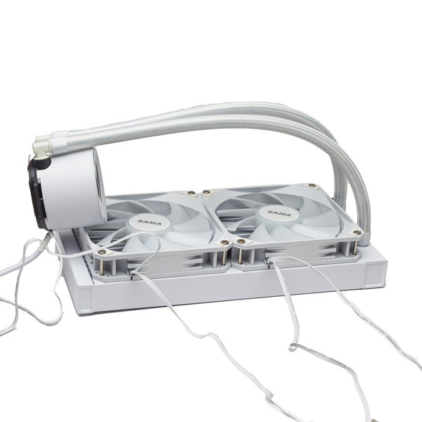 Fotoja e Ventilator Ftohës Me Ujë Për Kompjuter SAMA T240MM white